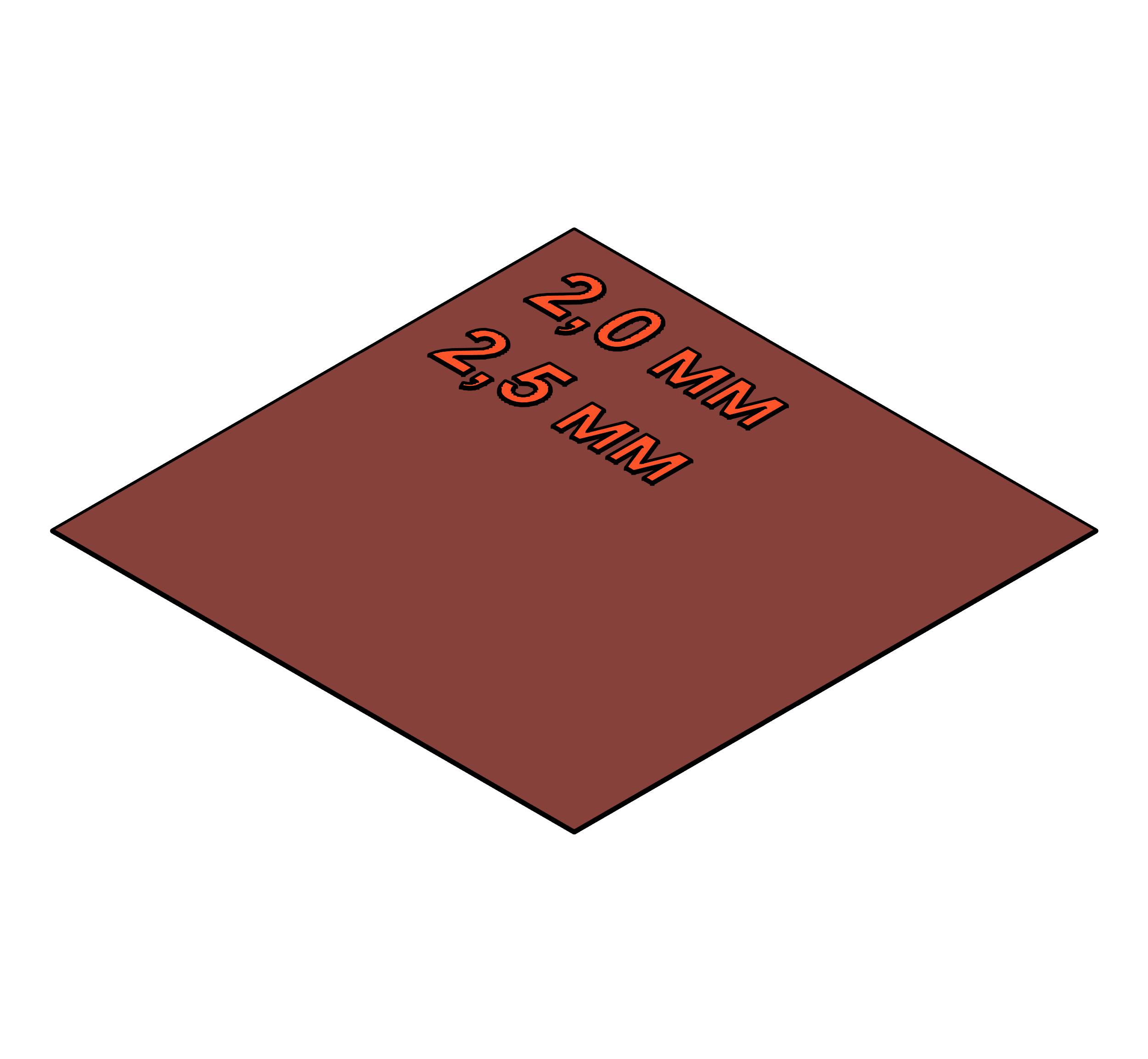 Покрытие QTP LS 2640-000 (2,0 мм; 2,5 мм)